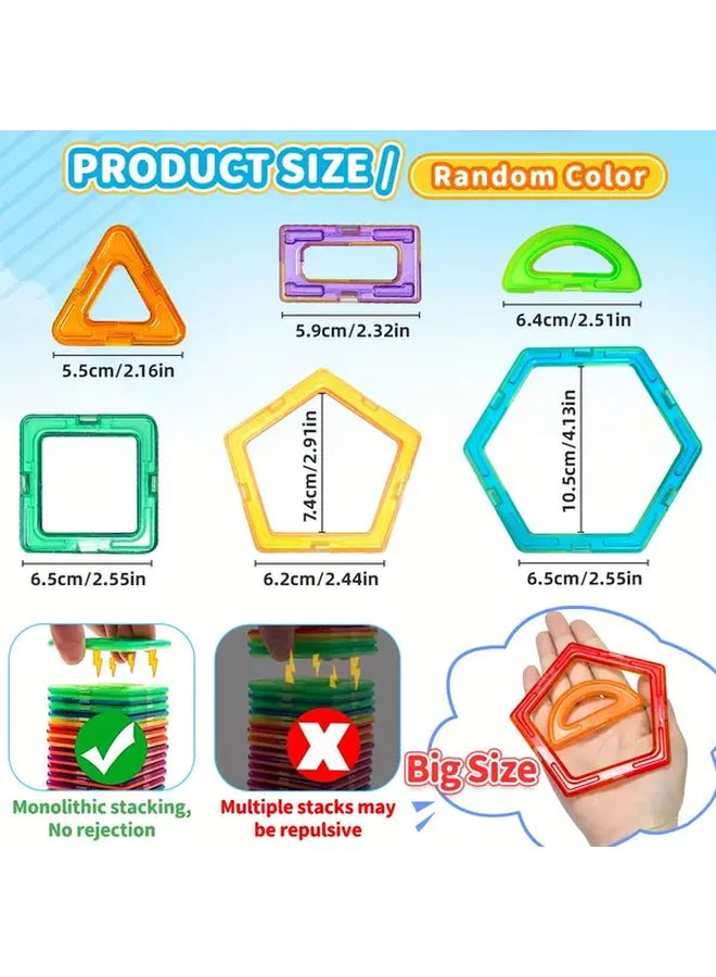 32Pcs Magnetic Building Blocks Educational Construction Toy Set Birthday Gift - Image 2